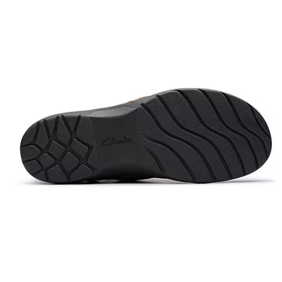 Clarks Collection Carleigh Leather Ankle Boots Women's Size 7.5 In Mushroom - Picture 5 of 14